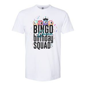 Bingo Queen Birthday Squad Softstyle CVC T-Shirt