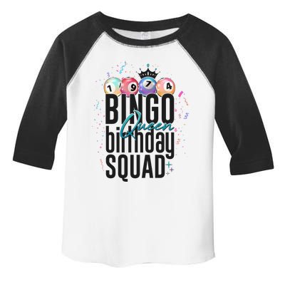 Bingo Queen Birthday Squad Toddler Fine Jersey T-Shirt