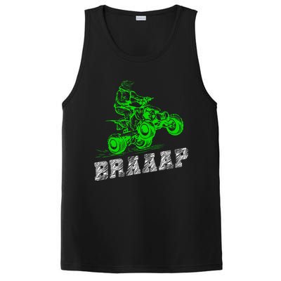 Braap Quad Biker Atv 4 Wheeler Funny Brap Quad PosiCharge Competitor Tank