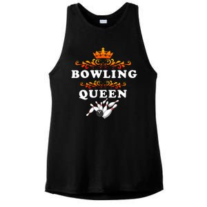 Bowling Queen Ladies PosiCharge Tri-Blend Wicking Tank