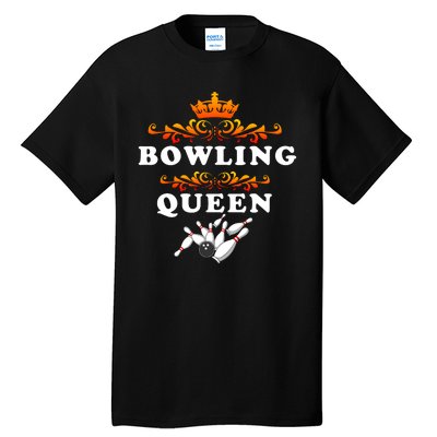 Bowling Queen Tall T-Shirt