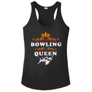 Bowling Queen Ladies PosiCharge Competitor Racerback Tank