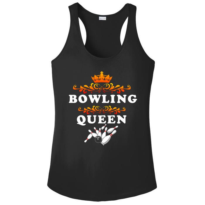 Bowling Queen Ladies PosiCharge Competitor Racerback Tank