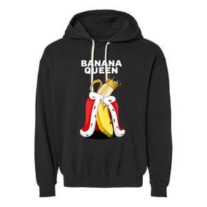 Banana Queen   Banana Lover   Cute Banana Garment-Dyed Fleece Hoodie