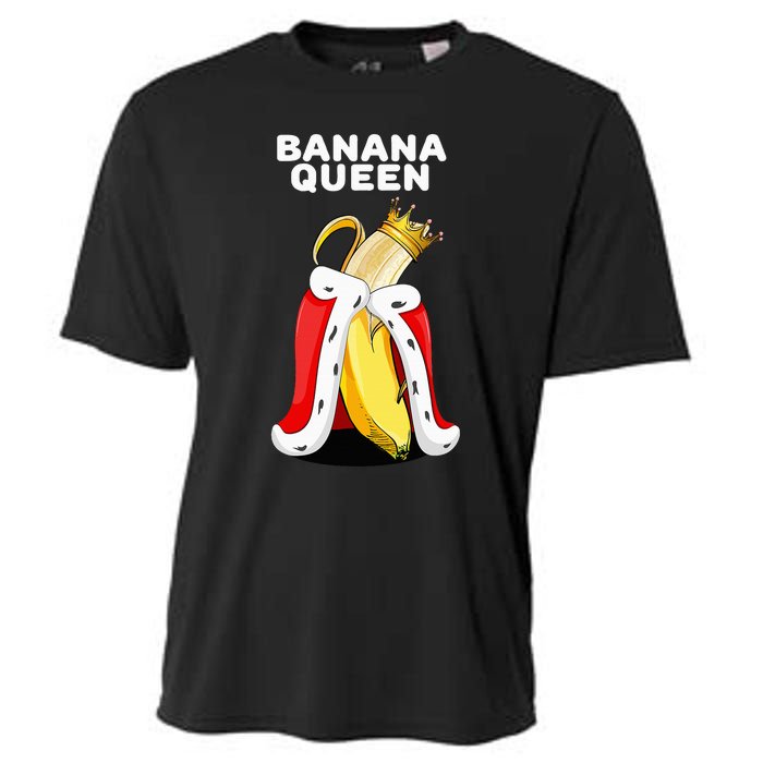 Banana Queen   Banana Lover   Cute Banana Cooling Performance Crew T-Shirt