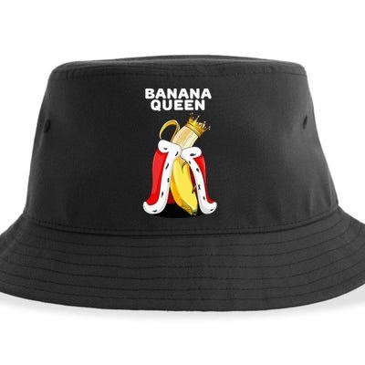 Banana Queen   Banana Lover   Cute Banana Sustainable Bucket Hat