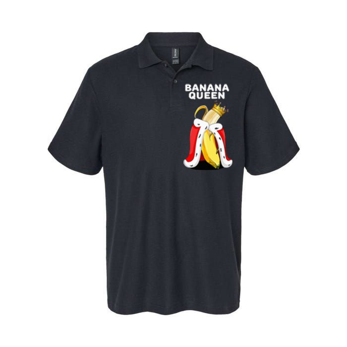 Banana Queen   Banana Lover   Cute Banana Softstyle Adult Sport Polo