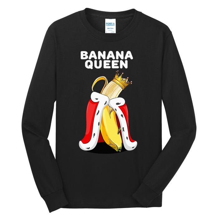 Banana Queen   Banana Lover   Cute Banana Tall Long Sleeve T-Shirt