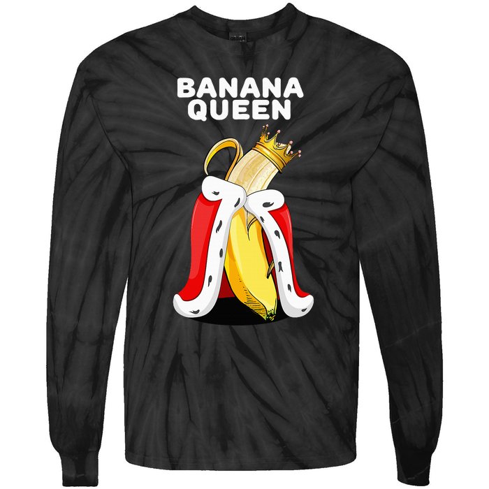 Banana Queen   Banana Lover   Cute Banana Tie-Dye Long Sleeve Shirt