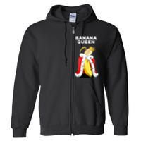 Banana Queen   Banana Lover   Cute Banana Full Zip Hoodie