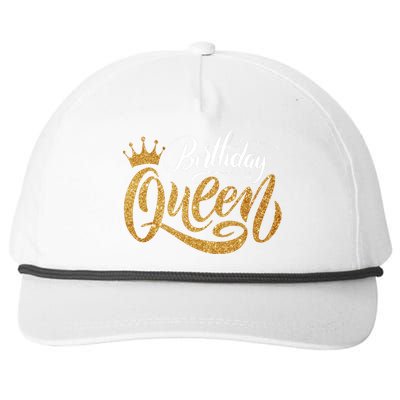 Birthday Queen Snapback Five-Panel Rope Hat