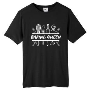 Baking Queen Cute Gift I Love Baking Pastry Baking Is My Therapy Great Gift Tall Fusion ChromaSoft Performance T-Shirt