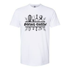 Baking Queen Cute Gift I Love Baking Pastry Baking Is My Therapy Great Gift Softstyle CVC T-Shirt