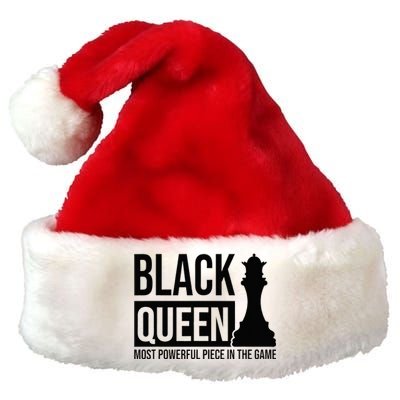 Black Queen Culture Heritage Power Pride Strength Self Love Premium Christmas Santa Hat