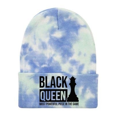 Black Queen Culture Heritage Power Pride Strength Self Love Tie Dye 12in Knit Beanie