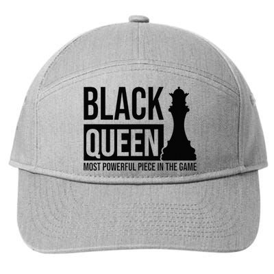 Black Queen Culture Heritage Power Pride Strength Self Love 7-Panel Snapback Hat