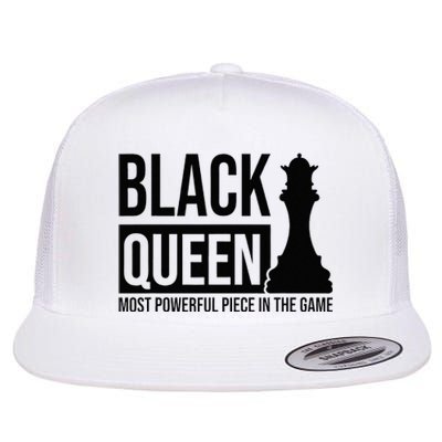 Black Queen Culture Heritage Power Pride Strength Self Love Flat Bill Trucker Hat