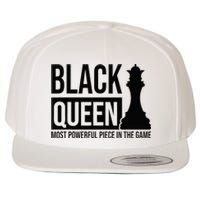 Black Queen Culture Heritage Power Pride Strength Self Love Wool Snapback Cap