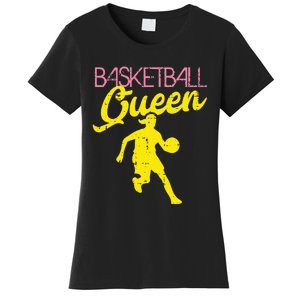 Basketball Queen Cool Sports Baller Player Coach Women's T-Shirt