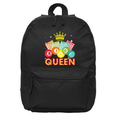 Bingo Queen Casino Players 16 in Basic Backpack