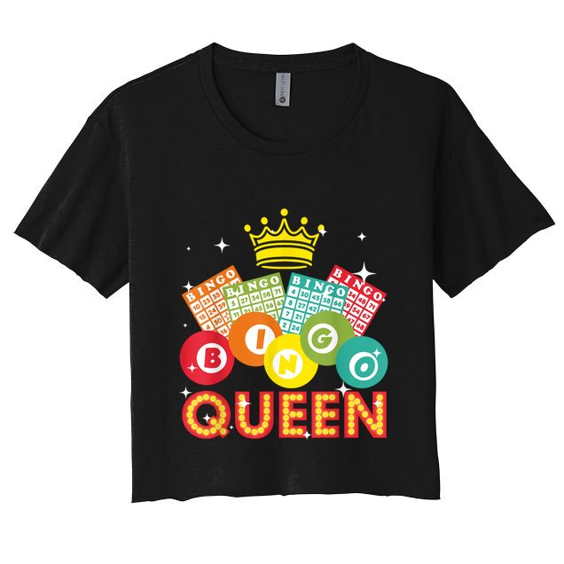 Bingo Queen Casino Players Crop Top