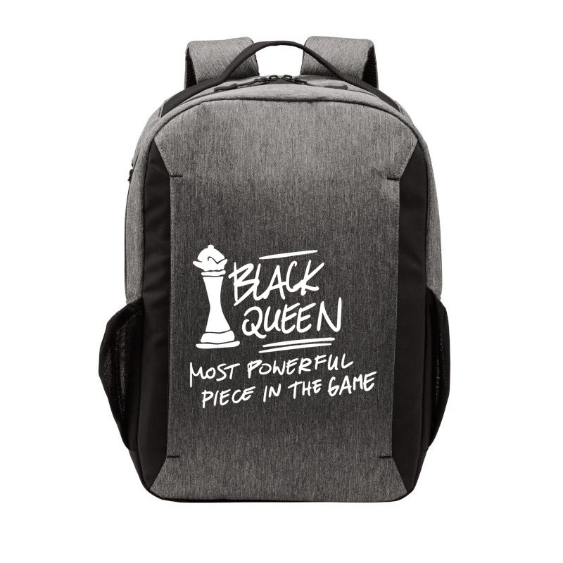 Black Queen Chess Piece Blm Graphic Vector Backpack