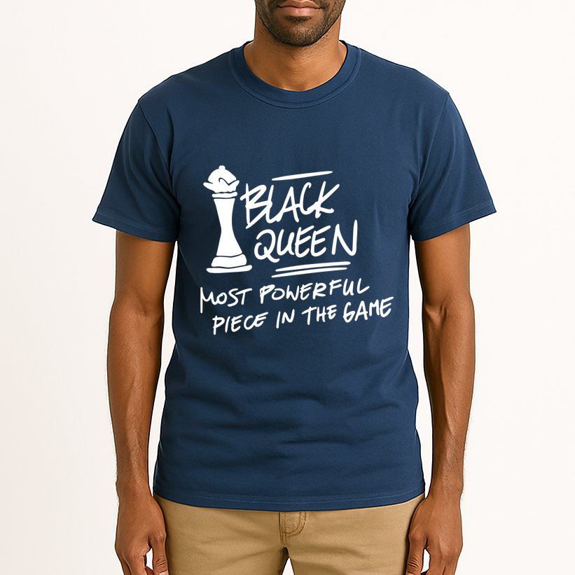 Black Queen Chess Piece Blm Graphic Tall T-Shirt