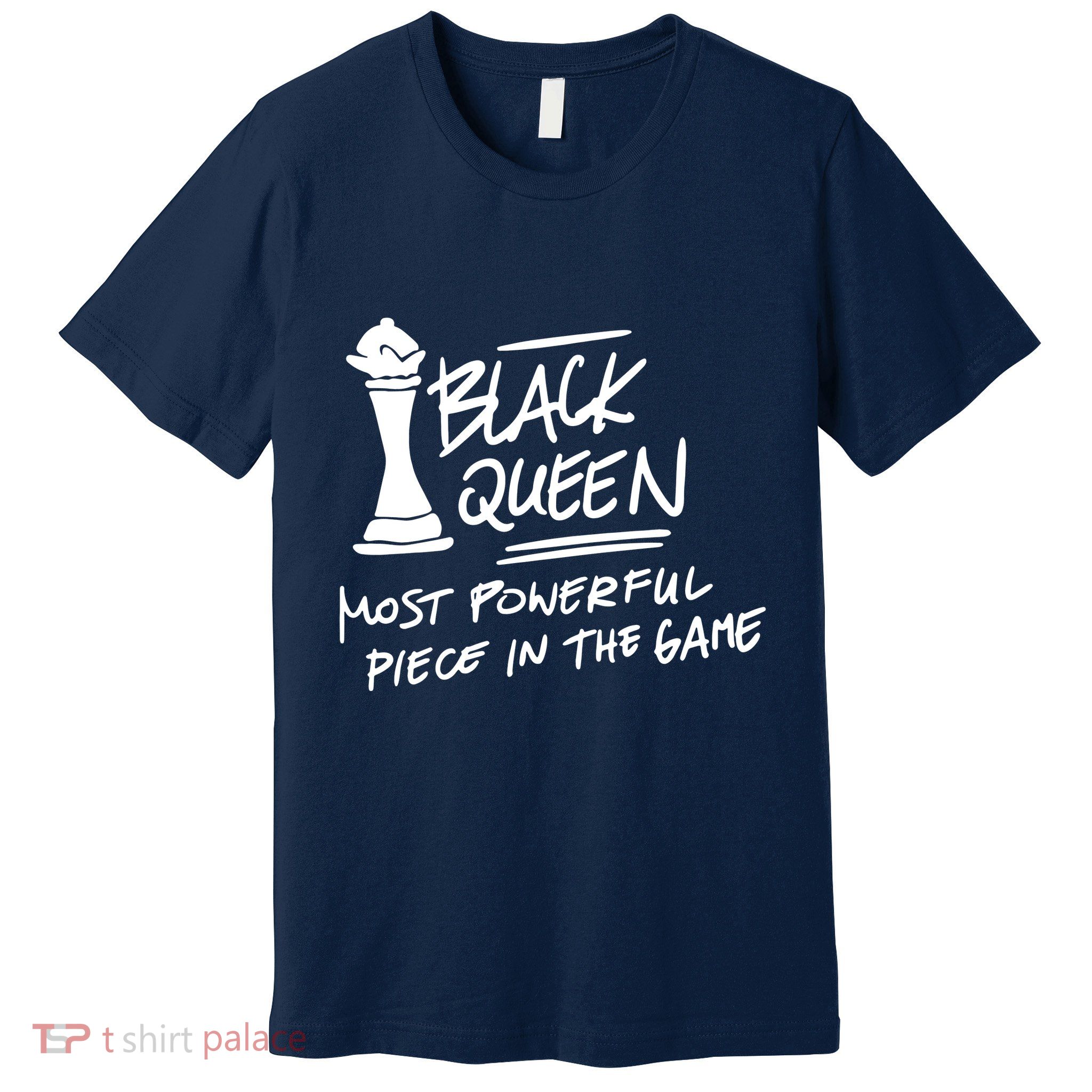 Black Queen Chess Piece Blm Graphic Premium T-Shirt