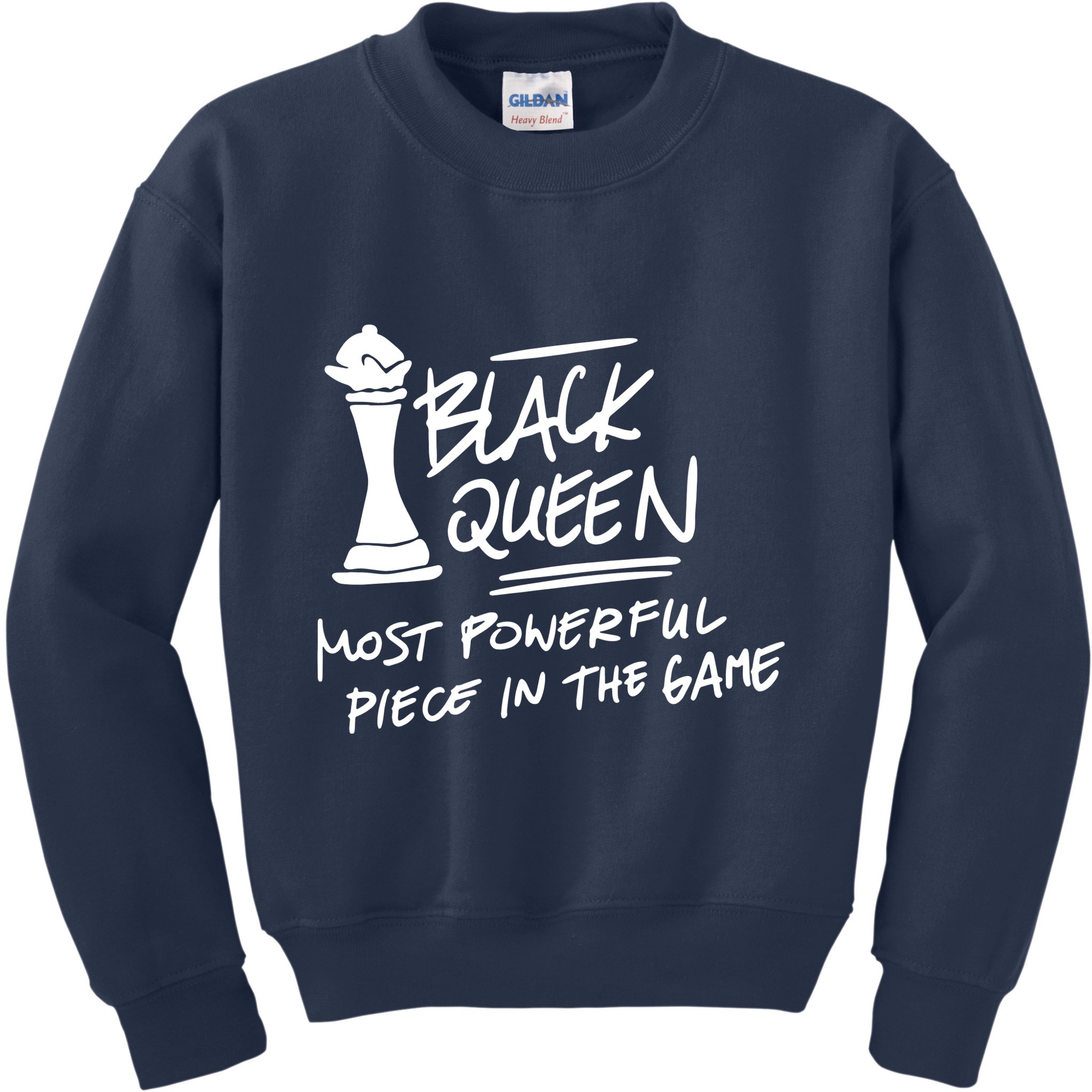 Black Queen Chess Piece Blm Graphic Kids Sweatshirt