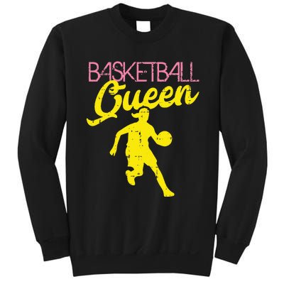 Basketball Queen Cool Sports Baller Player Coach Sweatshirt