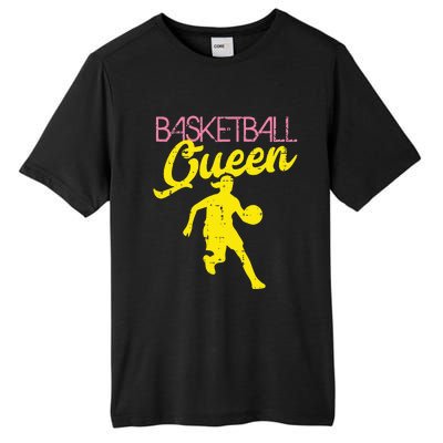 Basketball Queen Cool Sports Baller Player Coach Tall Fusion ChromaSoft Performance T-Shirt