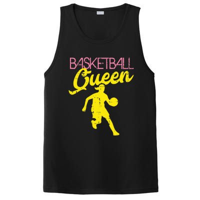 Basketball Queen Cool Sports Baller Player Coach PosiCharge Competitor Tank