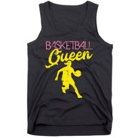 Basketball Queen Cool Sports Baller Player Coach Tank Top