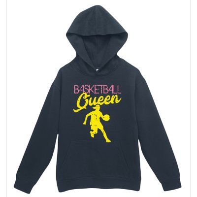 Basketball Queen Cool Sports Baller Player Coach Urban Pullover Hoodie