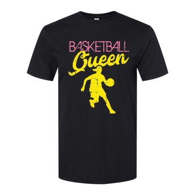 Basketball Queen Cool Sports Baller Player Coach Softstyle CVC T-Shirt