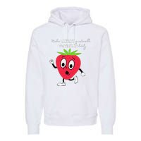 Berry Questionable Decisions funny quote Premium Hoodie