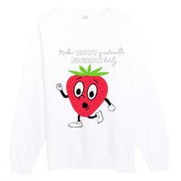 Berry Questionable Decisions funny quote Premium Crewneck Sweatshirt