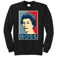 Boss Queen Elizabeth Retro Vintage Sweatshirt