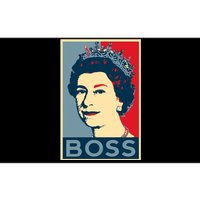 Boss Queen Elizabeth Retro Vintage Bumper Sticker