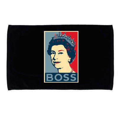 Boss Queen Elizabeth Retro Vintage Microfiber Hand Towel