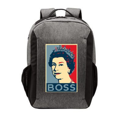 Boss Queen Elizabeth Retro Vintage Vector Backpack