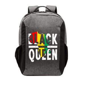 Black Queen Funny Africa Map History Pride Month Gift Vector Backpack