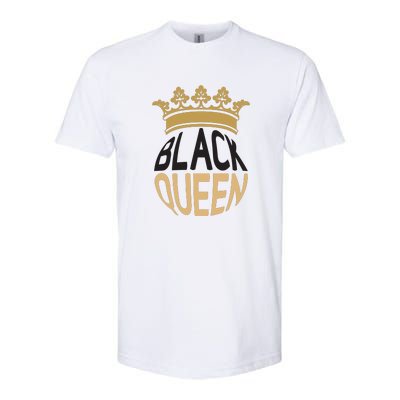 Black Queen For Black History Month Gift Softstyle® CVC T-Shirt