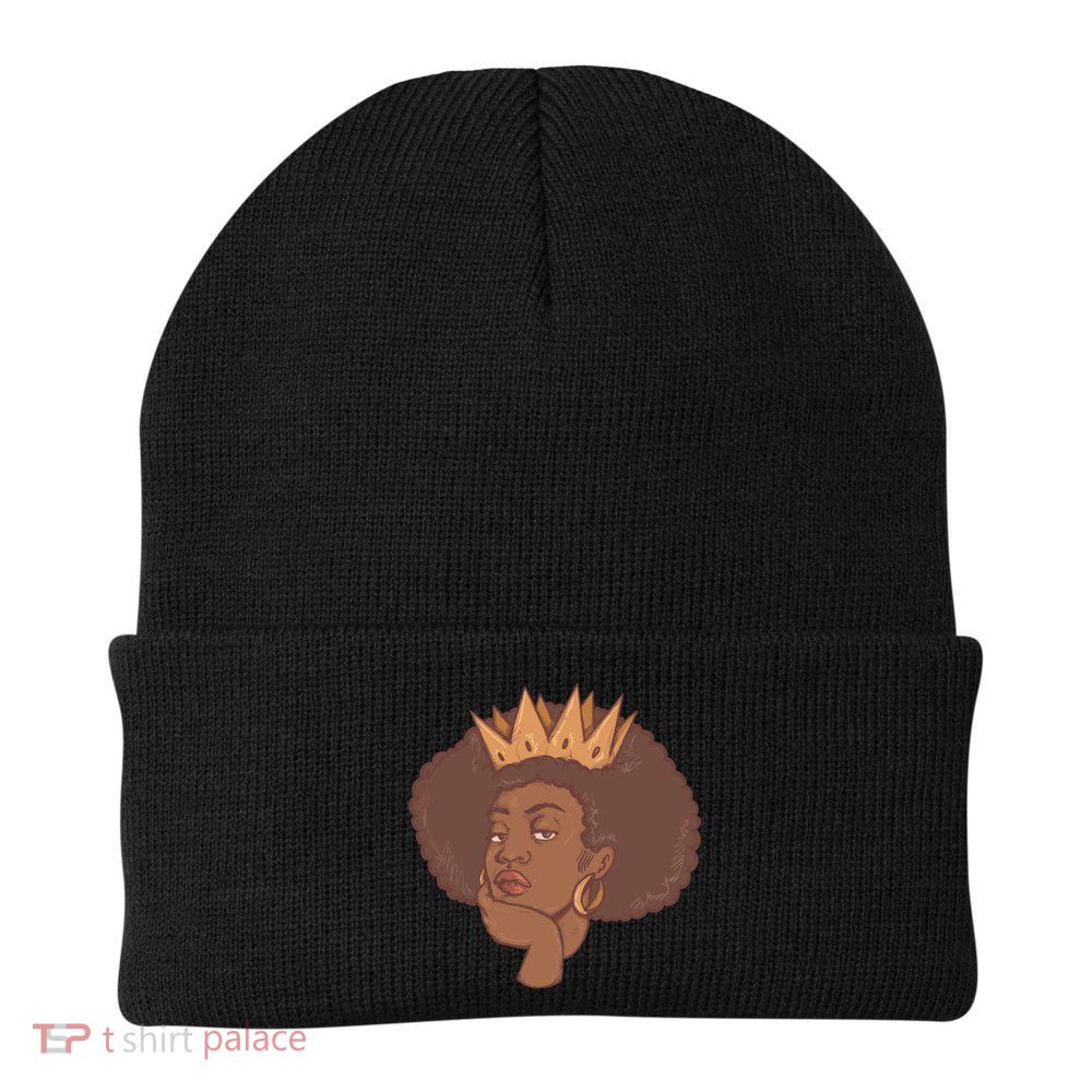 Black Queen Female Beanie