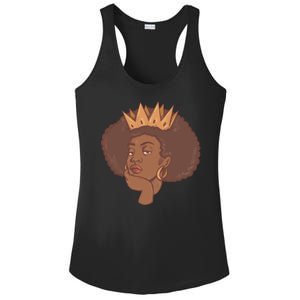 Black Queen Female Ladies PosiCharge Competitor Racerback Tank