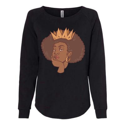 Black Queen Female Womens California Wash Sweatshirt