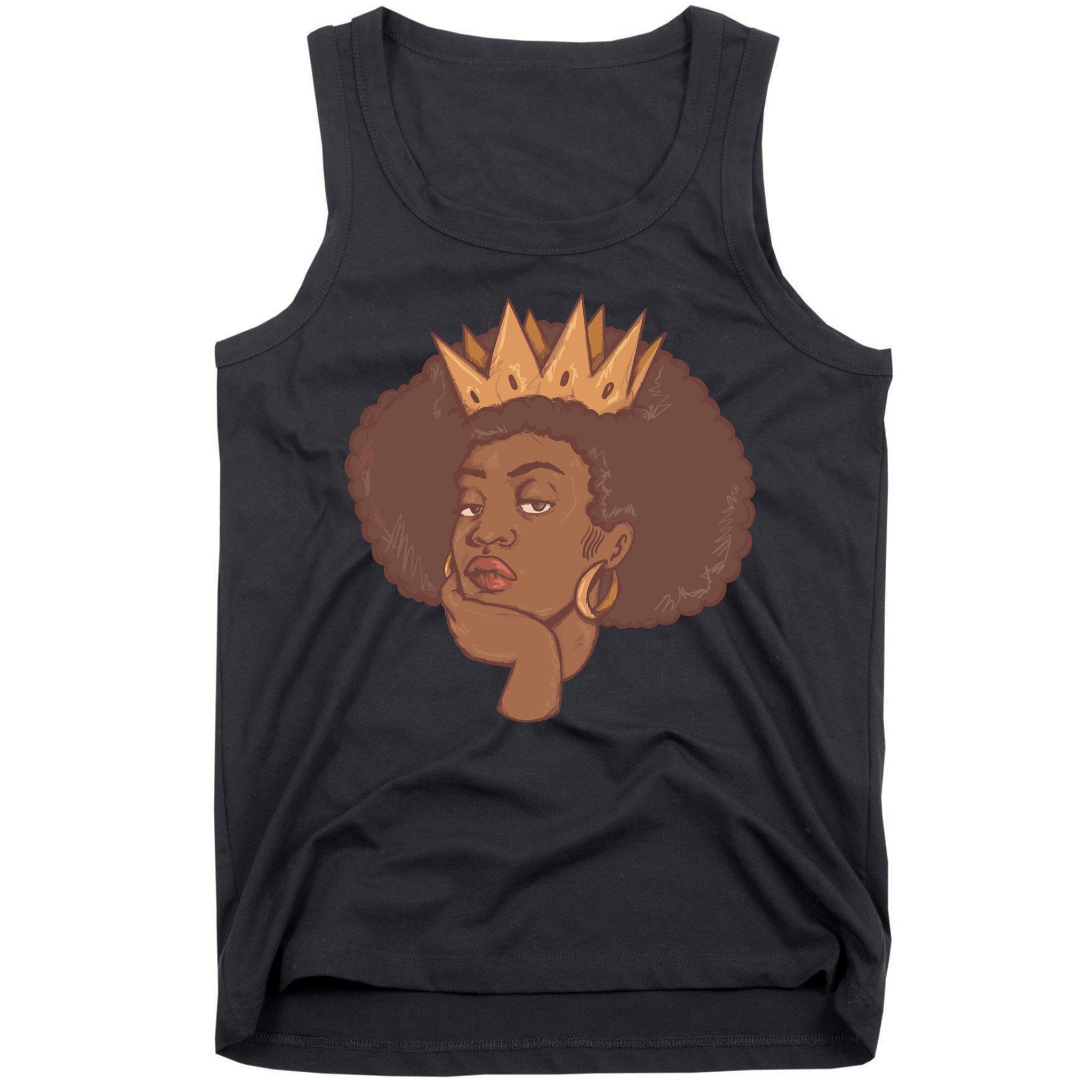 Black Queen Female Tank Top