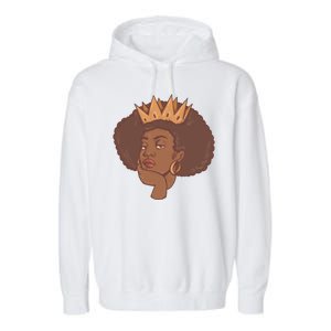 Black Queen Female Garment-Dyed Fleece Hoodie