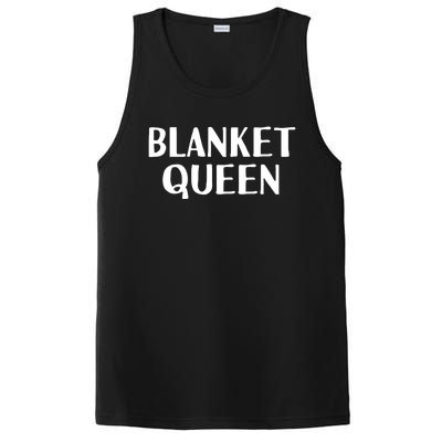 Blanket Queen Funny Lazy Sleep Day Sleepover Gift Idea Gift PosiCharge Competitor Tank