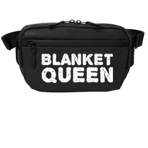 Blanket Queen Funny Lazy Sleep Day Sleepover Gift Idea Funny Gift Crossbody Pack